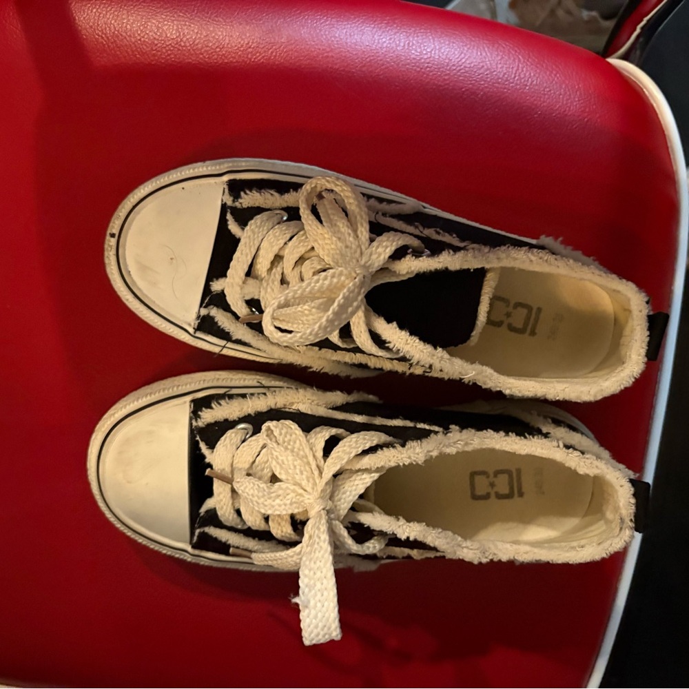 Black and White Sneakers